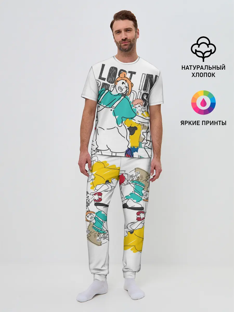 Мужская пижама с брюками / Нобара Кугисаки - Jujutsu Kaisen