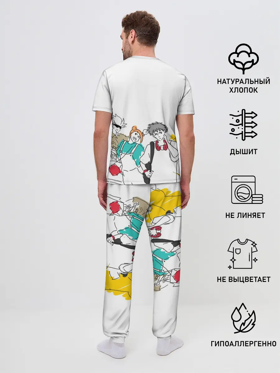 Мужская пижама с брюками / Нобара Кугисаки - Jujutsu Kaisen