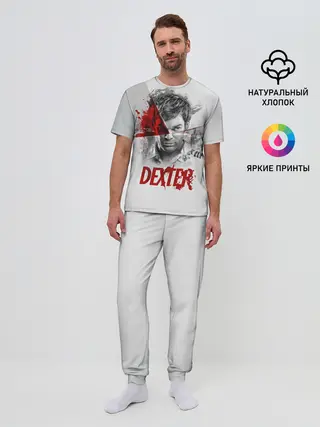 Мужская пижама с брюками / Dexter Правосудие Декстера