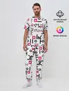 Мужская пижама с брюками / LOGO PATTERN | SQUID GAME