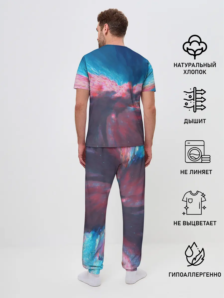 Мужская пижама с брюками / ВСЕЛЕНСКИЙ КОТ