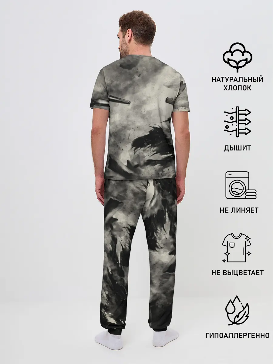 Мужская пижама с брюками / DESTINY 2 ТЁМНЫЕ СИЛЫ / CAYDE 6