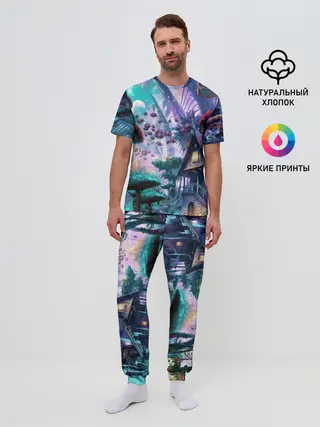 Мужская пижама с брюками / FantasyFish