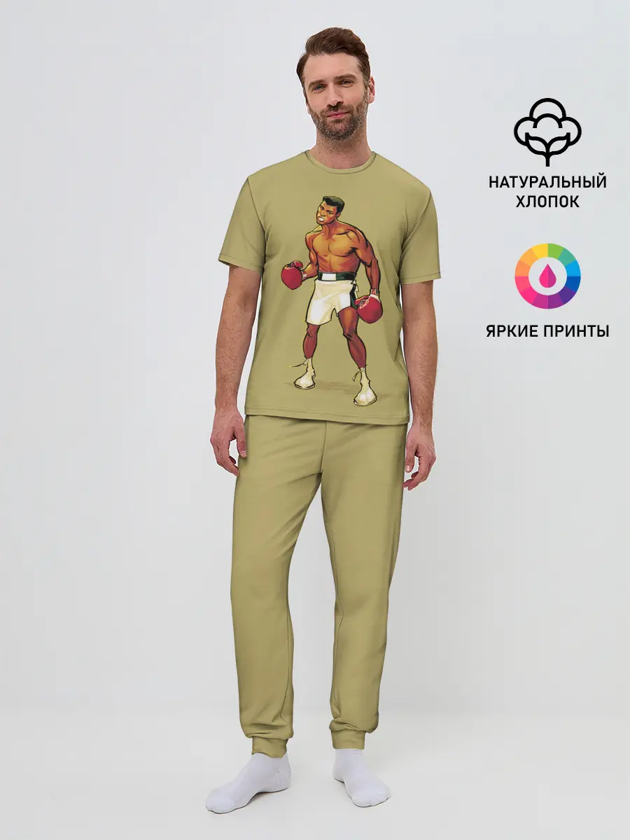 Мужская пижама с брюками / Ali Art