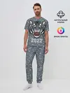 Мужская пижама с брюками / Водяной тигр 2022