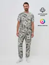 Мужская пижама с брюками / dollars money