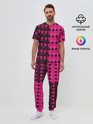 Мужская пижама с брюками / Squid Game