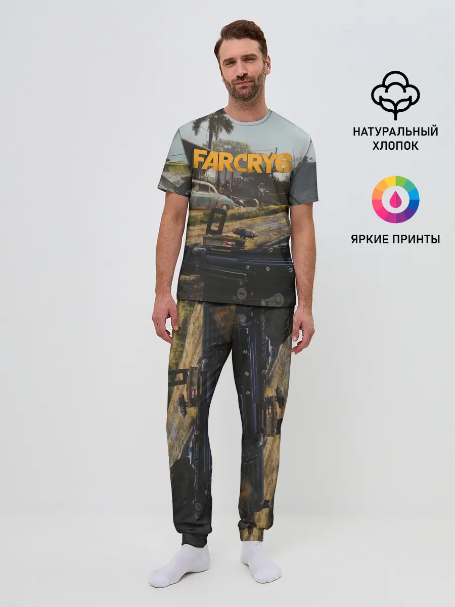 Мужская пижама с брюками / Far Cry 6 game art