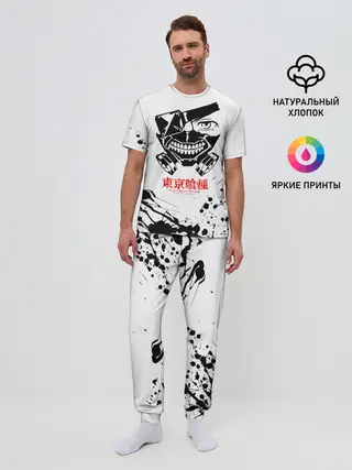 Мужская пижама с брюками / ТОКИЙСКИЙ ГУЛЬ