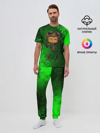 Мужская пижама с брюками / Psychonauts 2 | Распутин