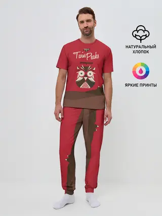 Мужская пижама с брюками / FIRE WALK WITH ME Twin Peaks