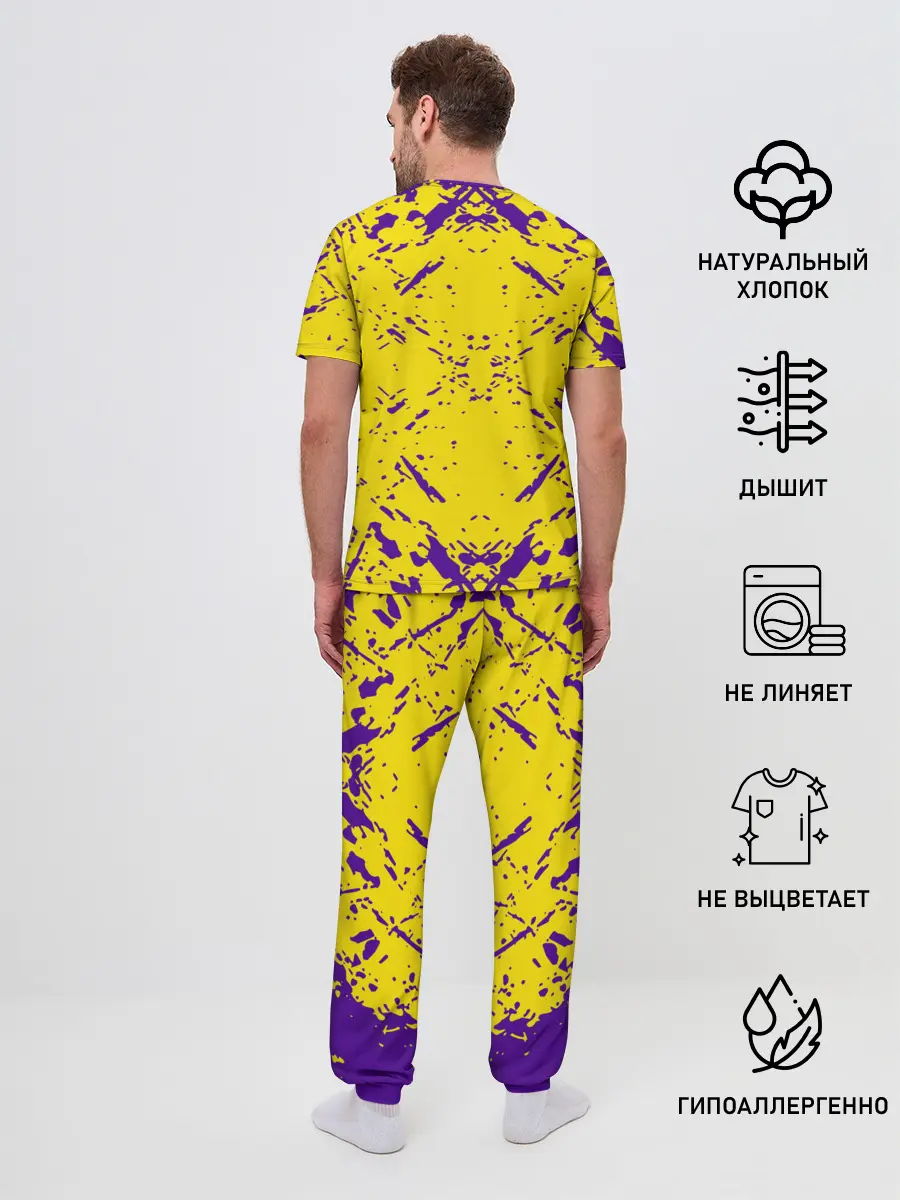 Мужская пижама с брюками / ЛЕЙКЕРС| LOS ANGELES LAKERS,