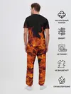 Мужская пижама с брюками / ROBLOX FIRE | РОБЛОКС ОГОНЬ | ПОЖАРНЫЙ