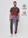 Мужская пижама с брюками / КВАДРАТ НА ОТДЫХЕ | ИГРА В КАЛЬМАРА