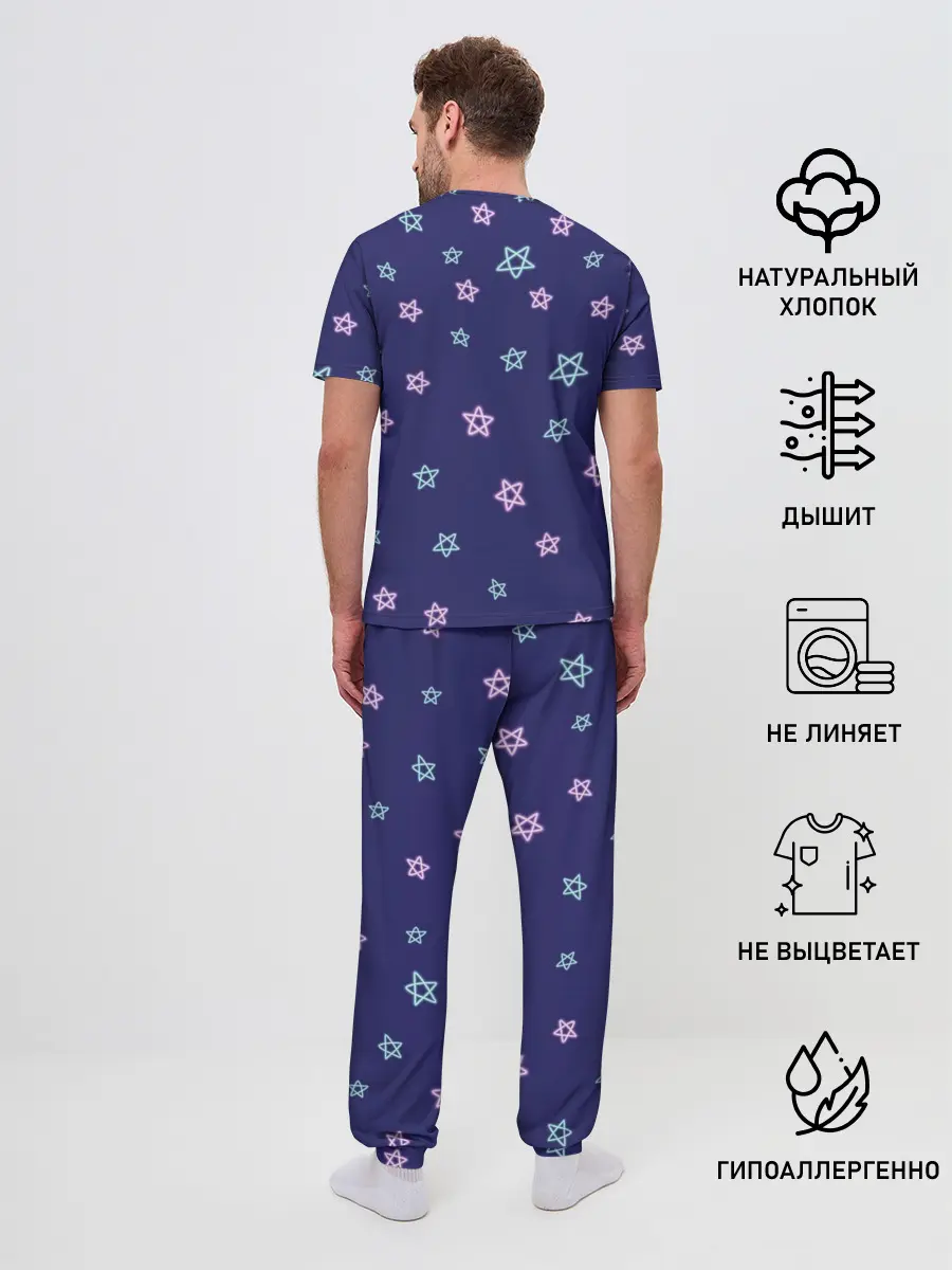 Мужская пижама с брюками / Dj Luni