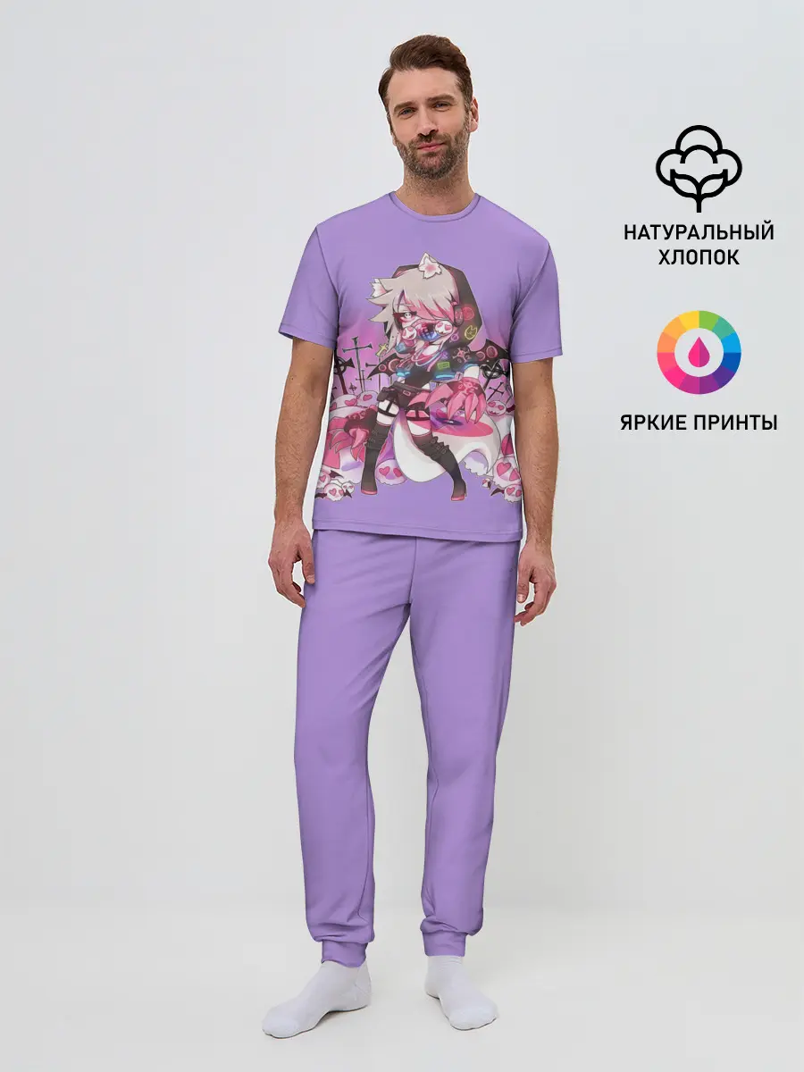 Мужская пижама с брюками / Gacha Club DJ Cry