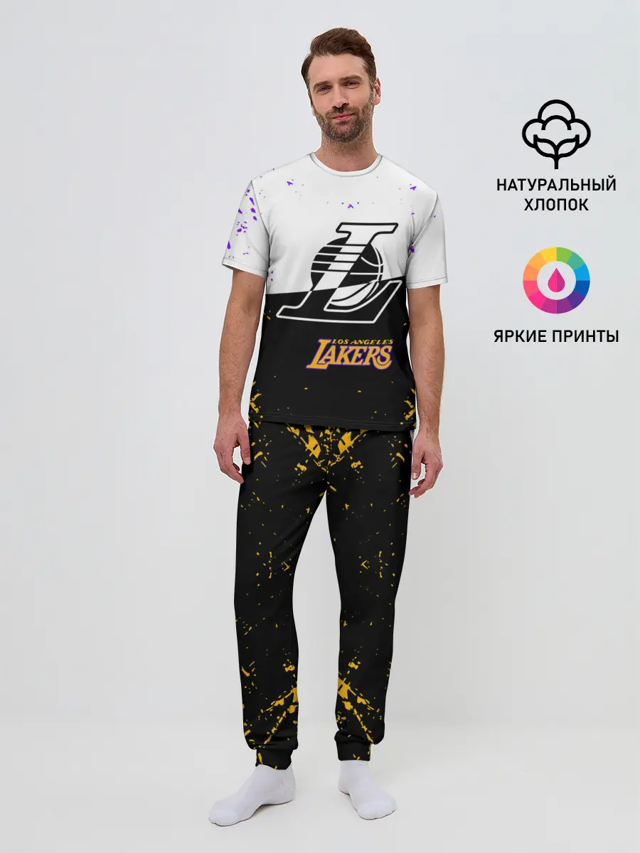Мужская пижама с брюками / Коби Брайант Los Angeles Lakers,
