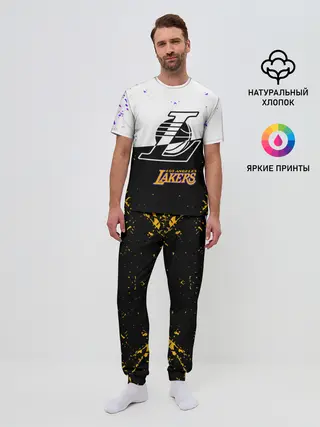 Мужская пижама с брюками / Коби Брайант Los Angeles Lakers,