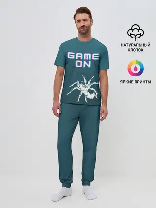 Мужская пижама с брюками / Игра продолжается