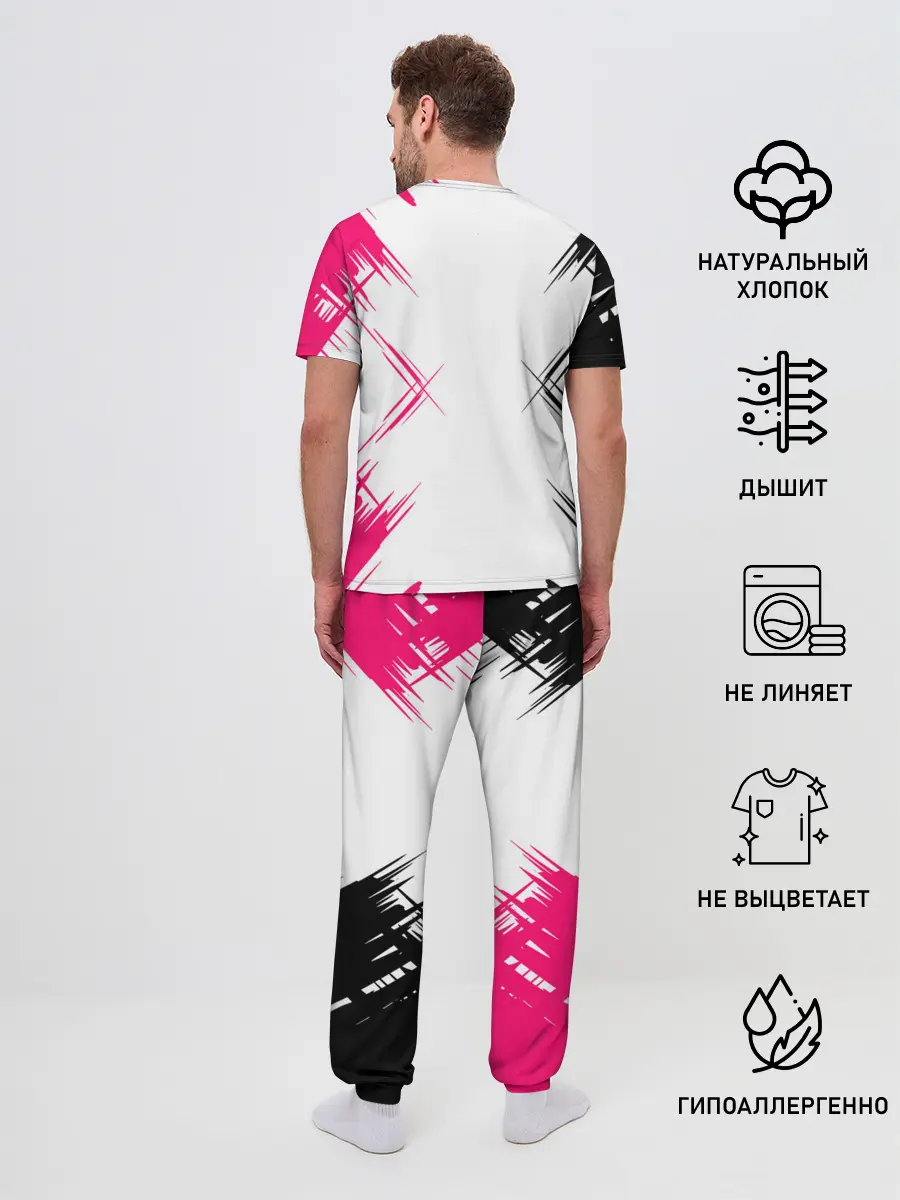 Мужская пижама с брюками / SQUID GAME | ИГРА В КАЛЬМАРА | треугольник.