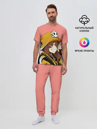 Мужская пижама с брюками / Милаха Мэй