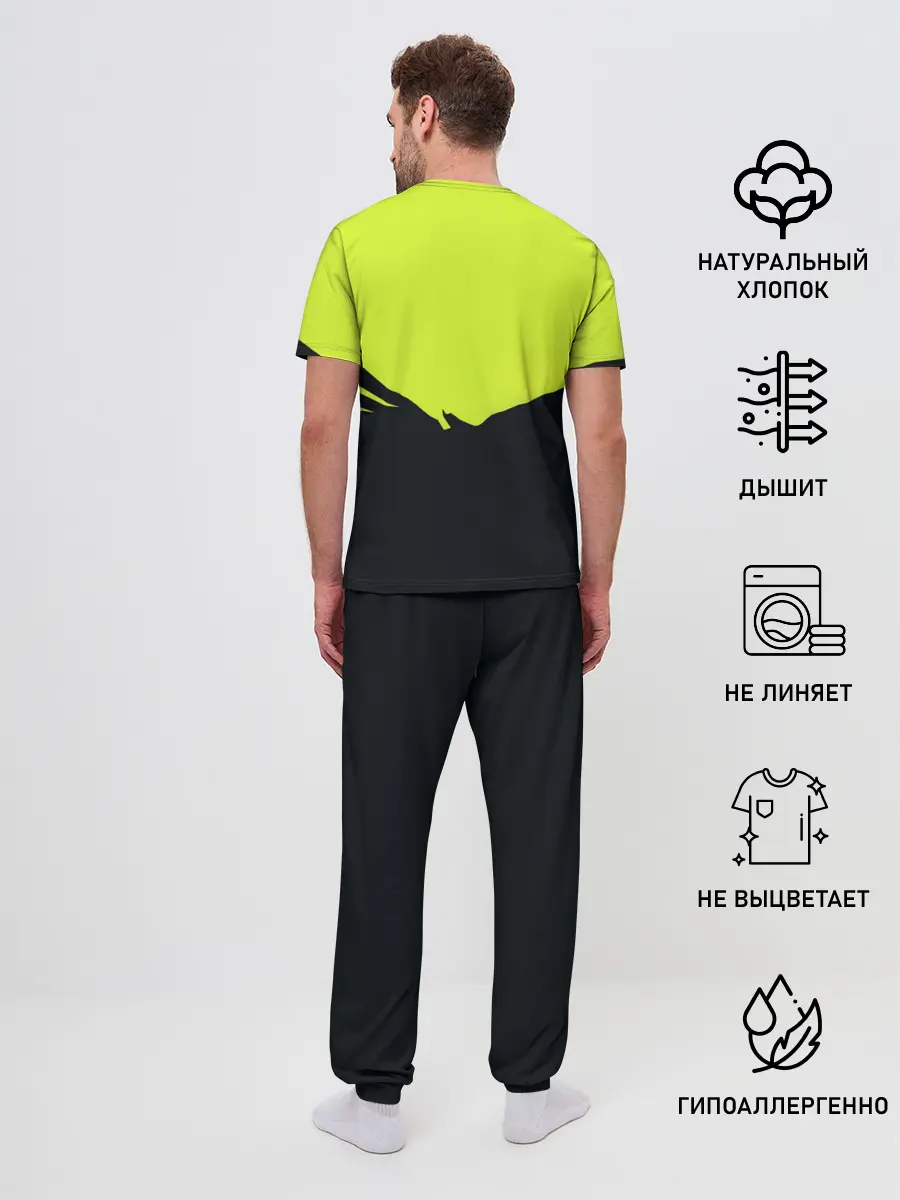 Мужская пижама с брюками / Джек-О