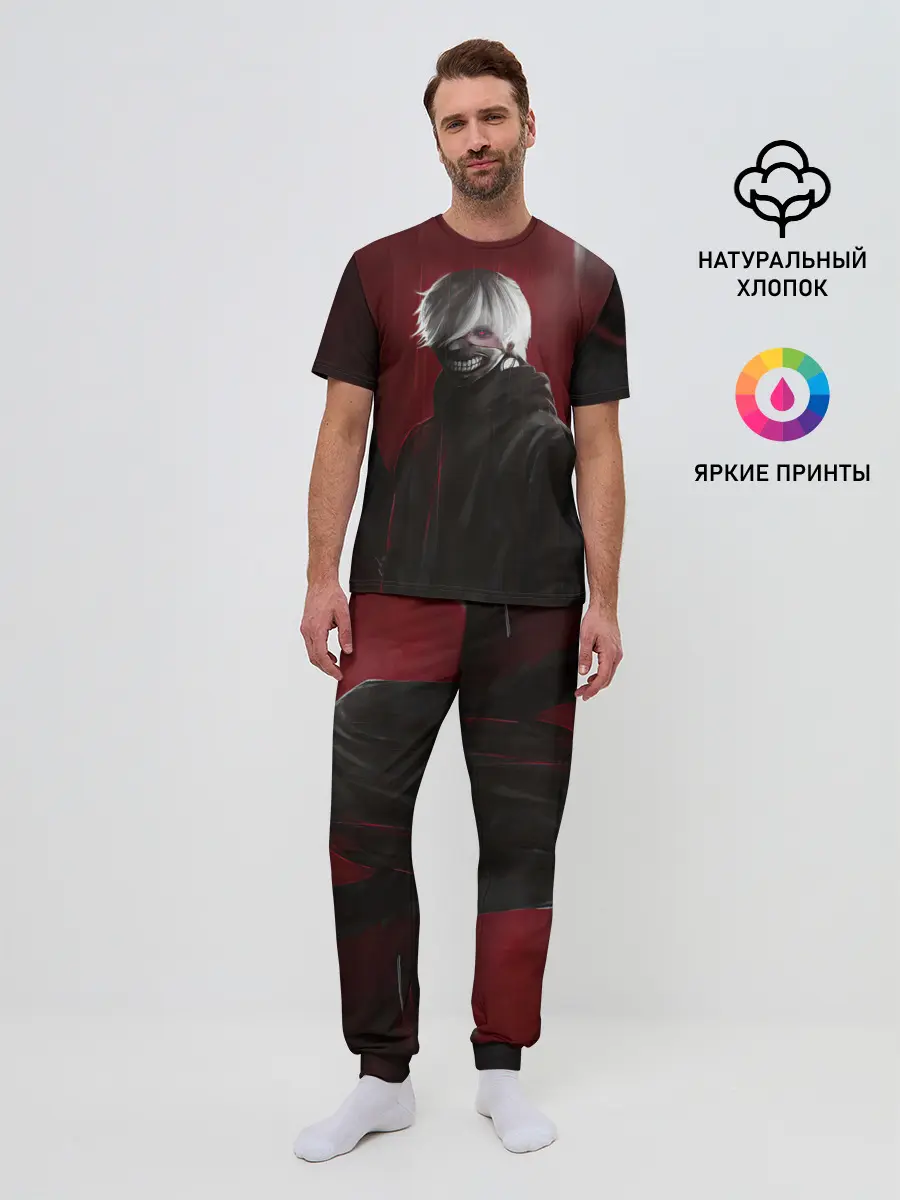 Мужская пижама с брюками / TOKYO GHOUL | ТОКИЙСКИЙ ГУЛЬ ЩЮПАЛЬЦА