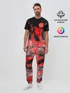 Мужская пижама с брюками / Чёрный клевер: Пламя.
