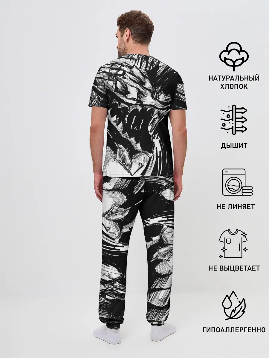 Мужская пижама с брюками / БЕРСЕРК РИСУНОК | BERSERK