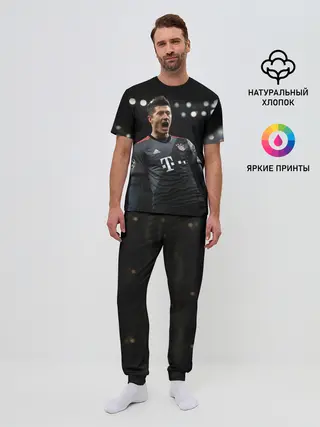 Мужская пижама с брюками / Левандовски