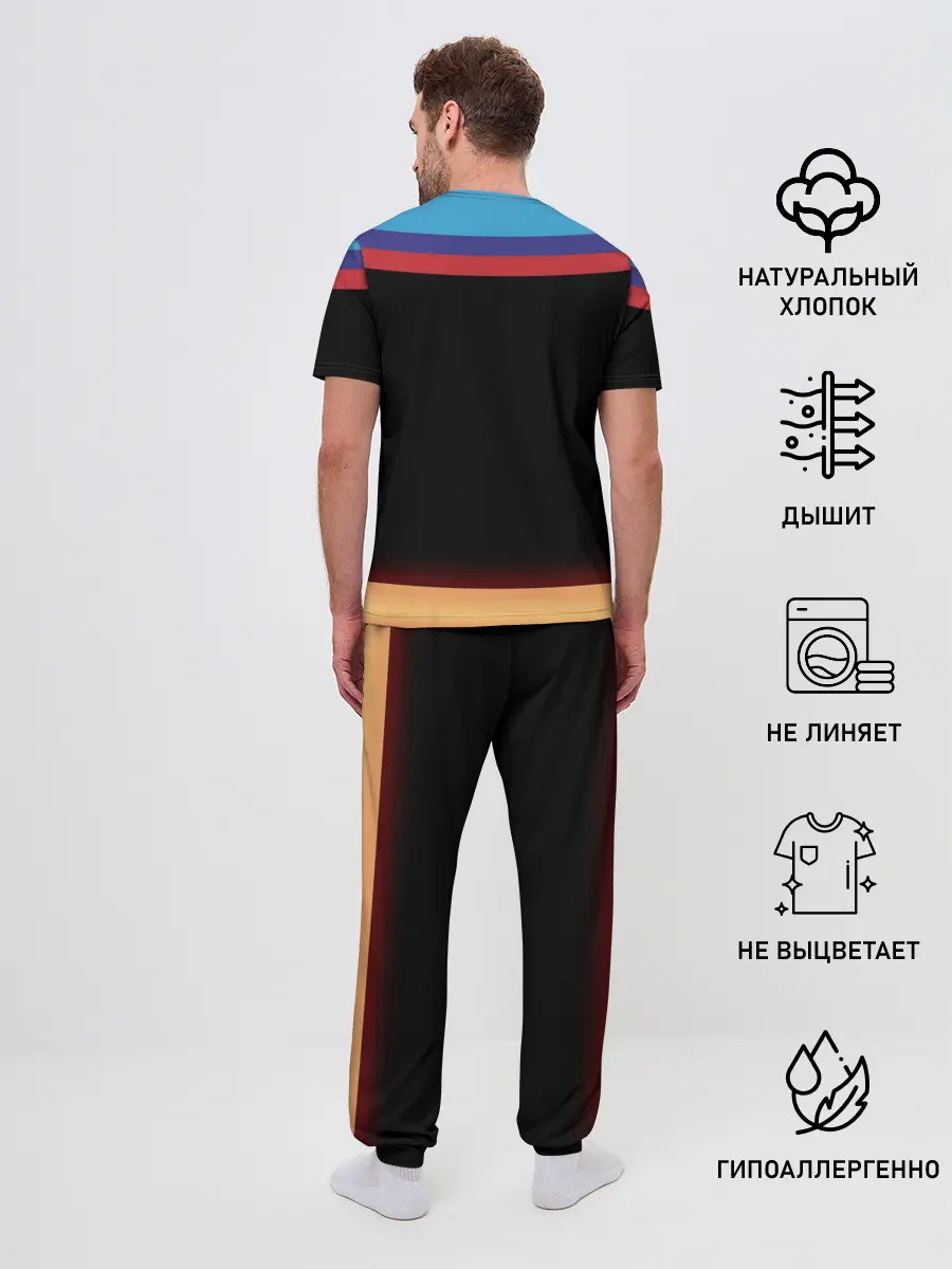 Мужская пижама с брюками / БЭХА Мка | BMW M