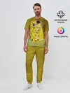Мужская пижама с брюками / Влюблённые поцелуй художник Климт