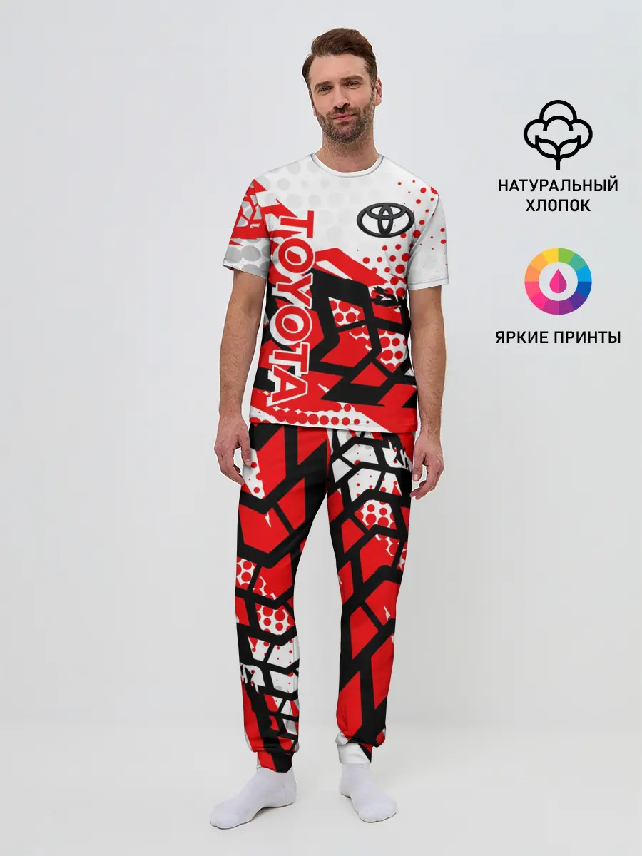 Мужская пижама с брюками / Toyota