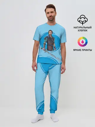 Мужская пижама с брюками / Кощей и Меч