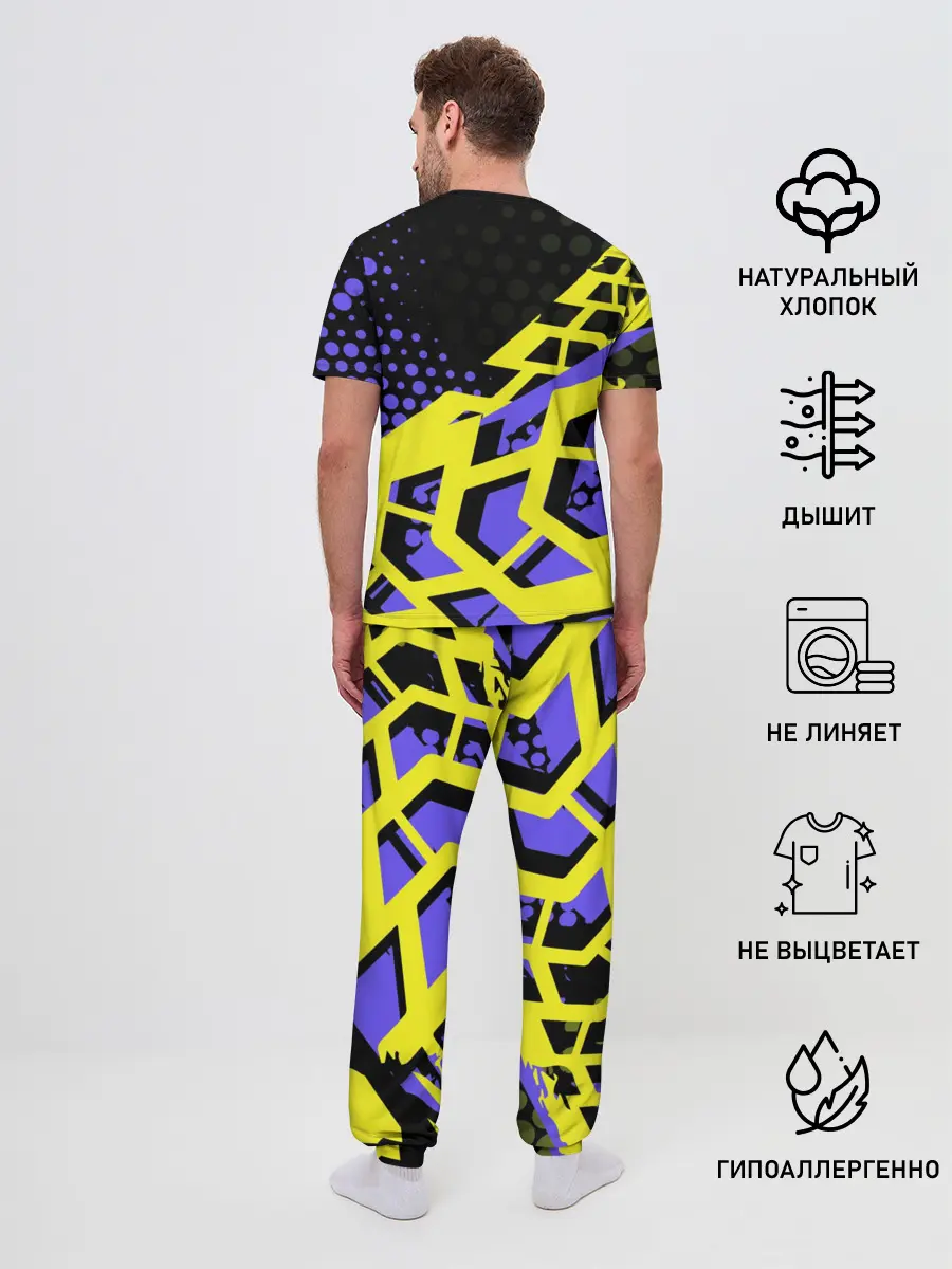 Мужская пижама с брюками / Subaru