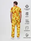 Мужская пижама с брюками / Огненная вспышка
