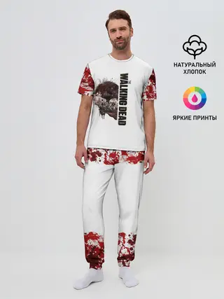 Мужская пижама с брюками / Ходячие Мертвецы 11