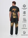 Мужская пижама с брюками / Gold Skull
