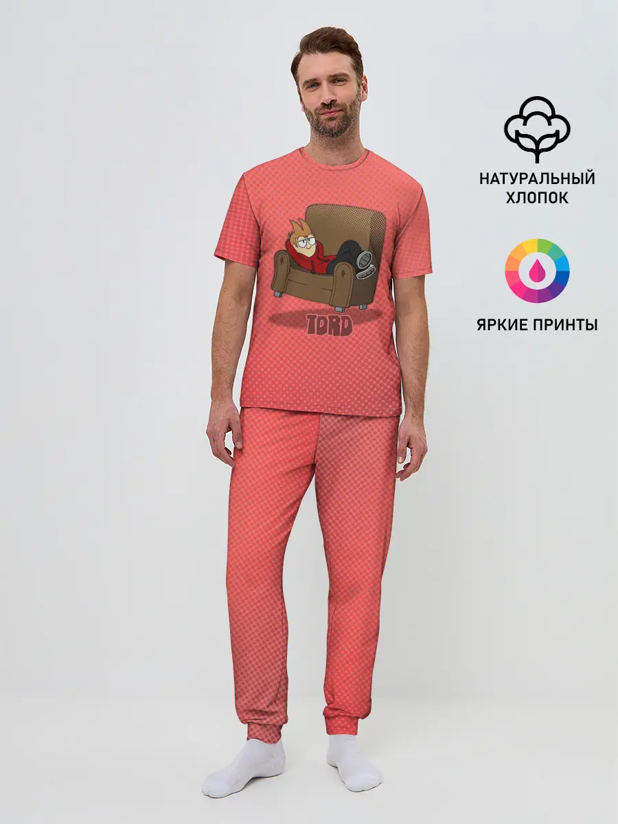 Мужская пижама с брюками / Торд на чиле