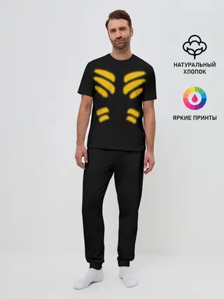 Мужская пижама с брюками / Тело Геноса | One Punch-Man