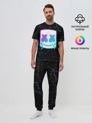 Мужская пижама с брюками / MARSHMELLO NEON | МАРШМЕЛЛО НЕОН.