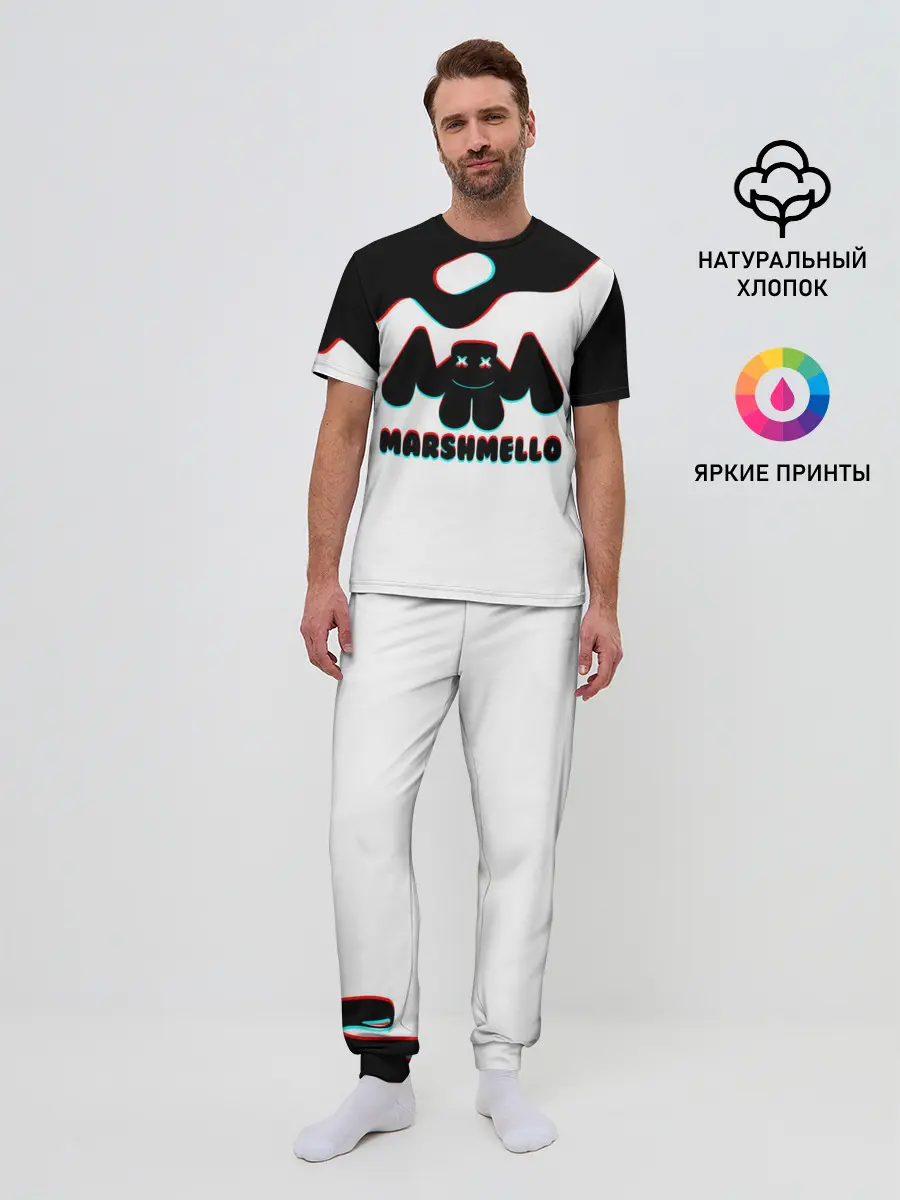 Мужская пижама с брюками / MARSHMELLO MELT: МАРШМЕЛЛО