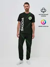 Мужская пижама с брюками / SKODA, ШКОДА