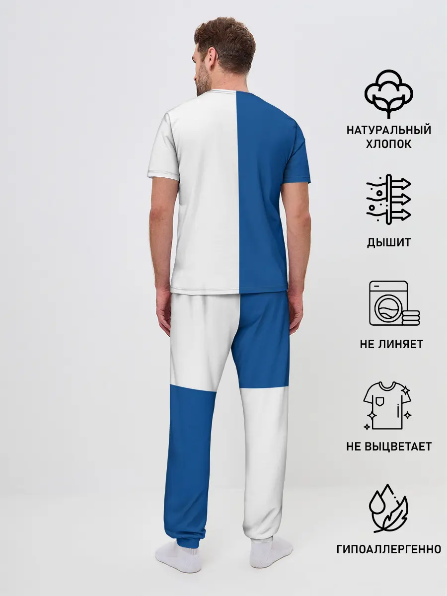 Мужская пижама с брюками / Subaru, sport