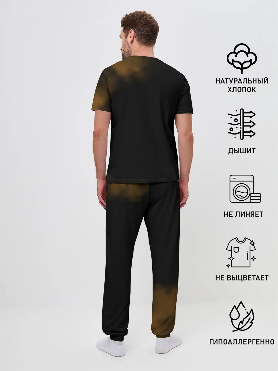 Мужская пижама с брюками / Стальной Генос One Punch-Man