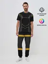Мужская пижама с брюками / КИБЕРНЕТИЧЕСКИЙ КОСТЮМ / CYBER UNIFORM