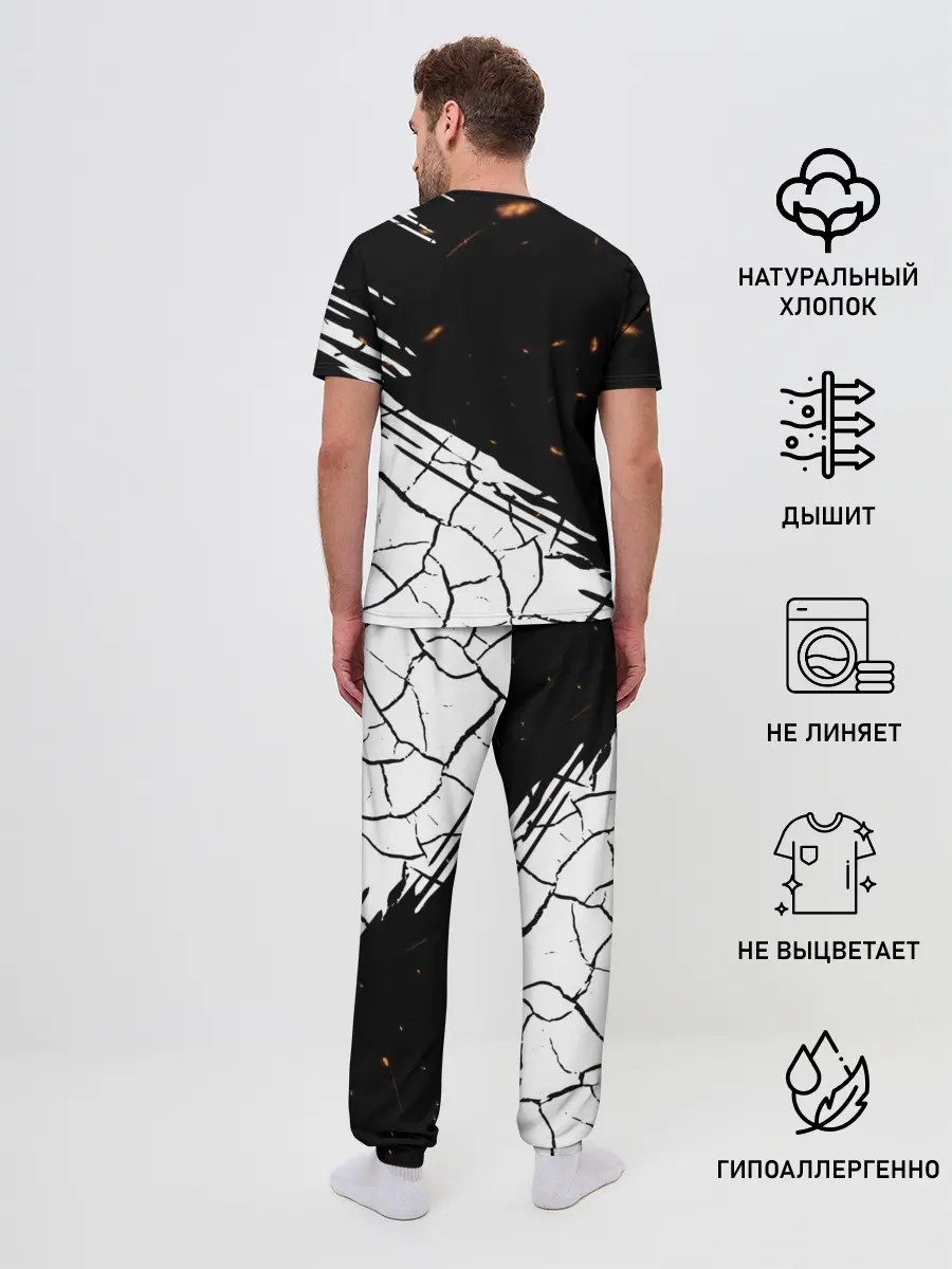 Мужская пижама с брюками / Rainbow Six Siege: Раскаленные пули.