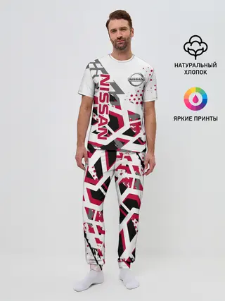 Мужская пижама с брюками / Nissan