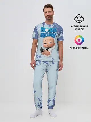 Мужская пижама с брюками / Boss Baby / Босс Молокосос