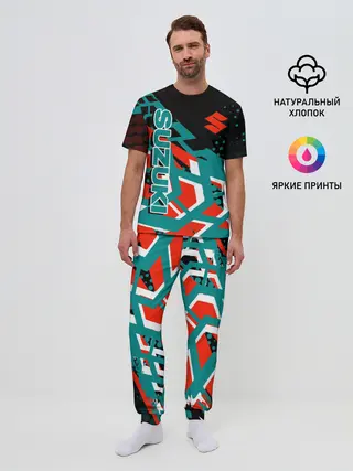 Мужская пижама с брюками / Suzuki